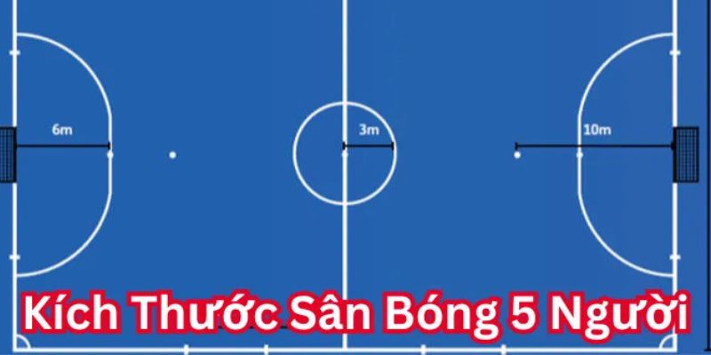 kich thuoc san bong da 5 nguoi